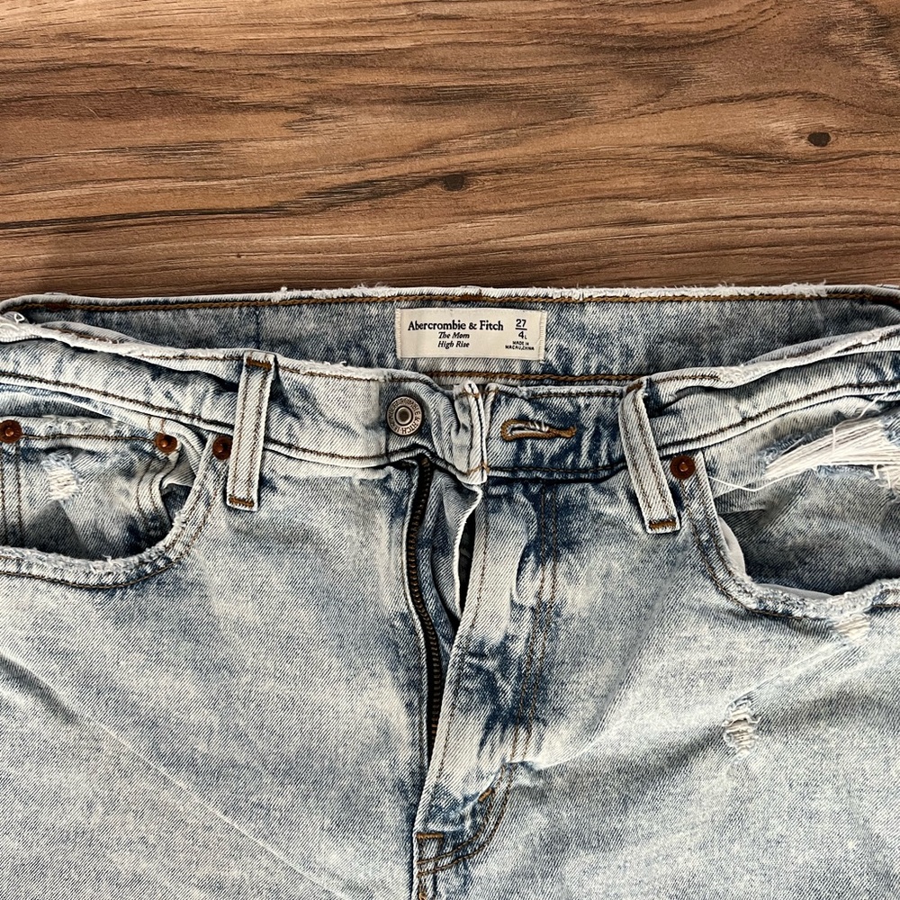Abercrombie & Fitch Faded Blue Denim Jeans